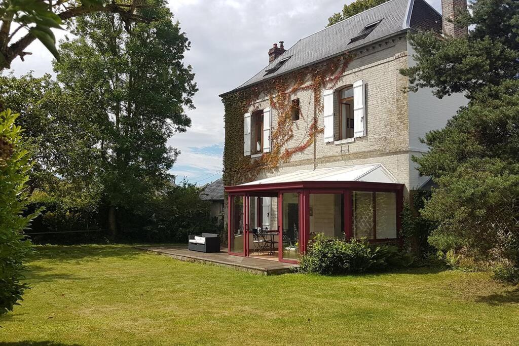 Maison De Maitre. Calme, Wifi, Cour Fermee. Feuquieres-en-Vimeu Exterior photo